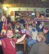 skvělí fanoušci vytvořili nádhernou atmosféru i po zápase v restauraci